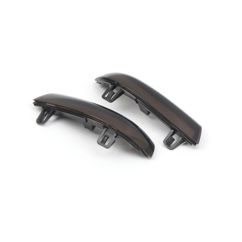 Dynamic LED Turn Signal Mirror Lights For Ford Ranger T6 & Everest - Smoke Lens, Plug & Play