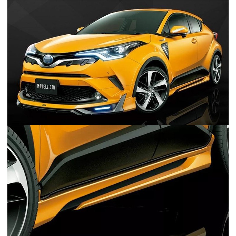 Toyota CHR 17-19 M-Style Side Skirt - Coated