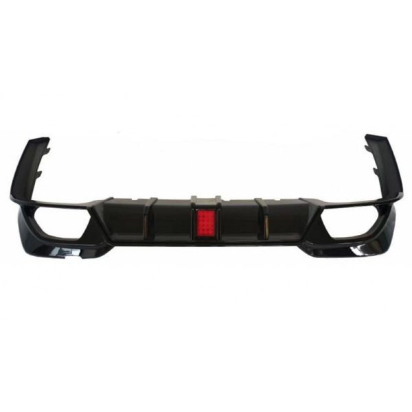 BMW G20 CP Style Rear Diffuser W/LED - Coated